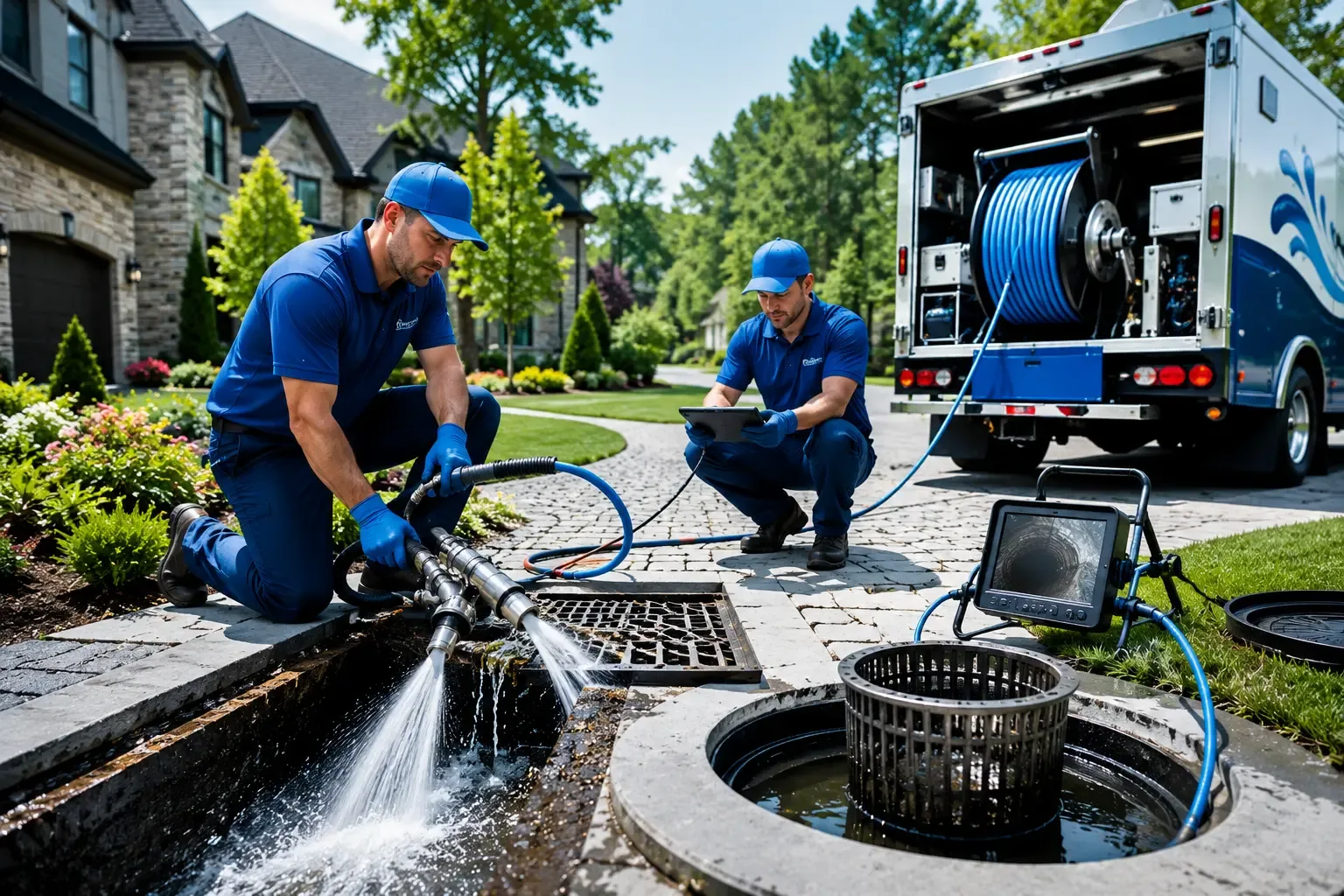 Local outdoor drain cleaning professionals in Elmer, LA