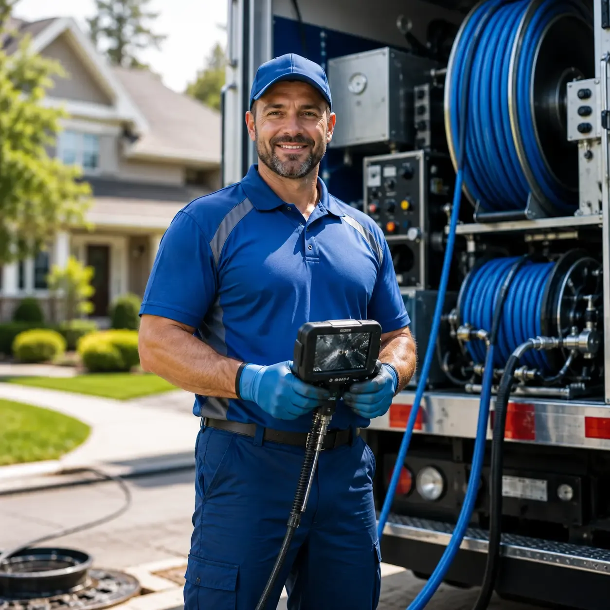 Local outdoor drain cleaning specialists in Elmer, LA